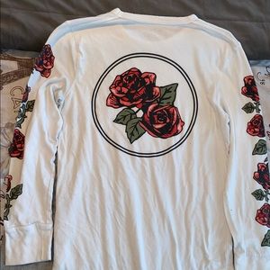 Hollister Rose Long Sleeve Shirt Size XS